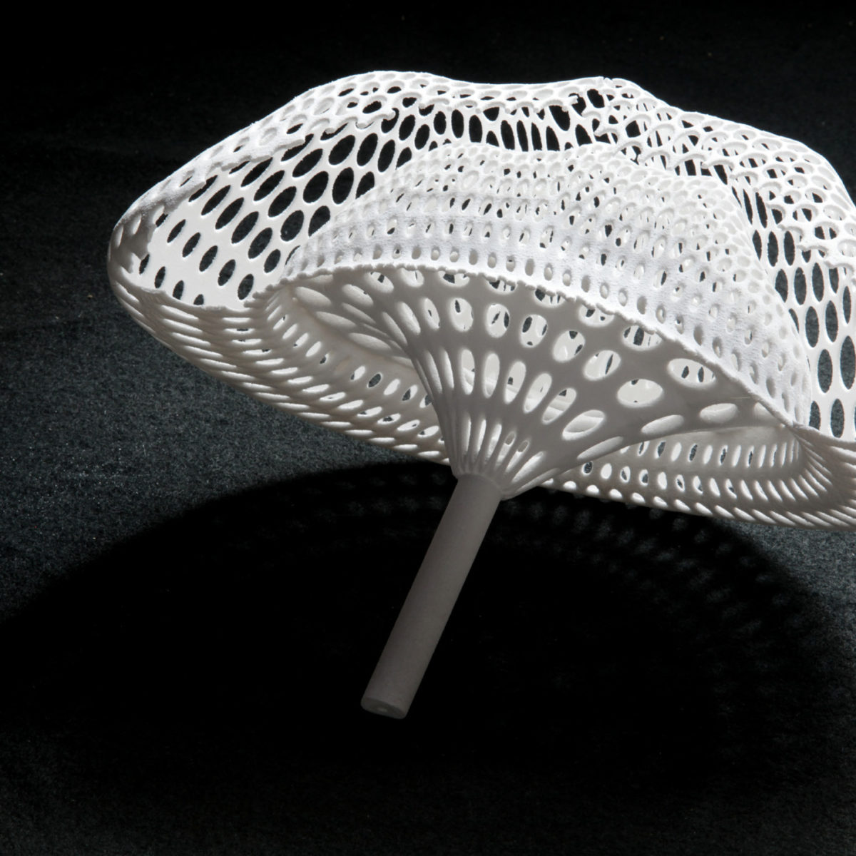 Overcast - Guan Lee, Mamou-Mani - 3D Printed Cloudlets Ceiling Installation - One module of a cloudlet