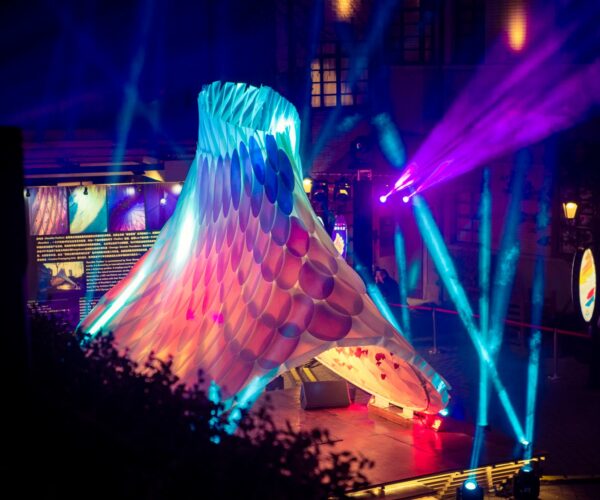 Resonet Pavillion - Computational Design by Mamou-Mani