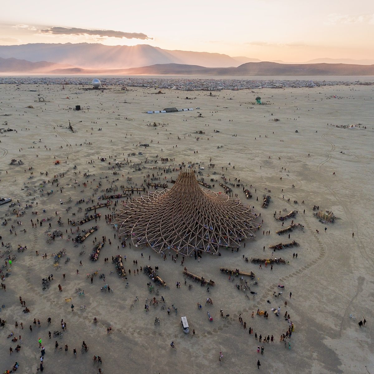 Temple Galaxia - Burning Man 2018