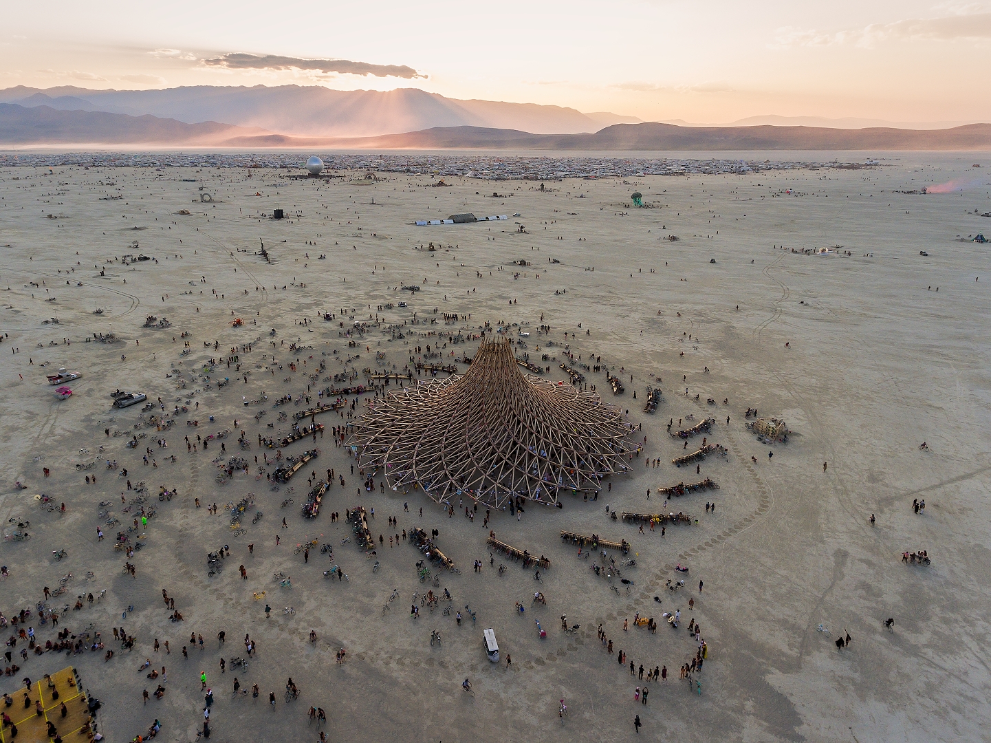 Temple Galaxia - Burning Man 2018